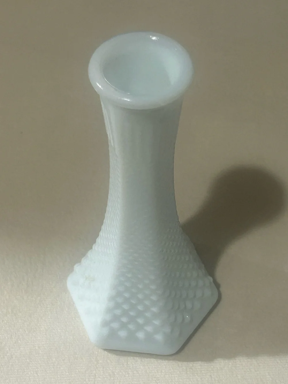 Vintage E. O. Brody Milk Glass Bud Vase- #175